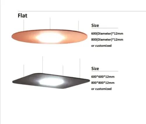 Silentical Round Acoustic Ceiling Lamp
