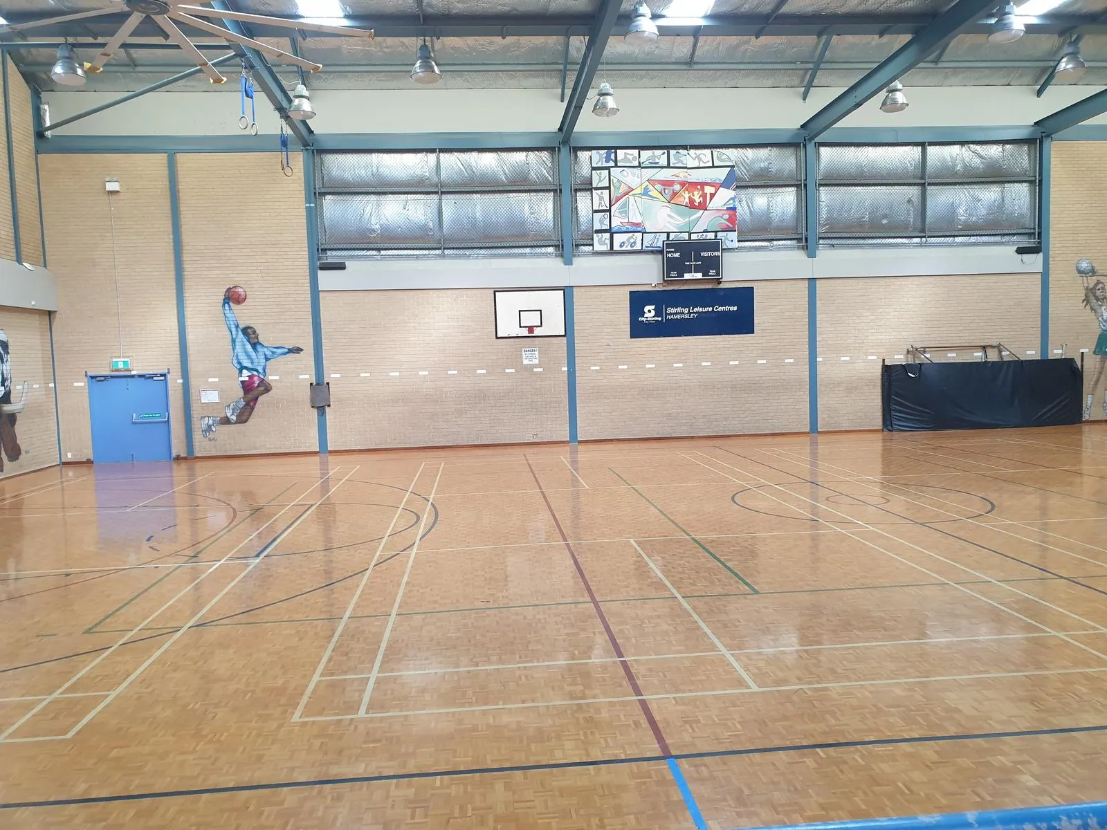 Gym interior